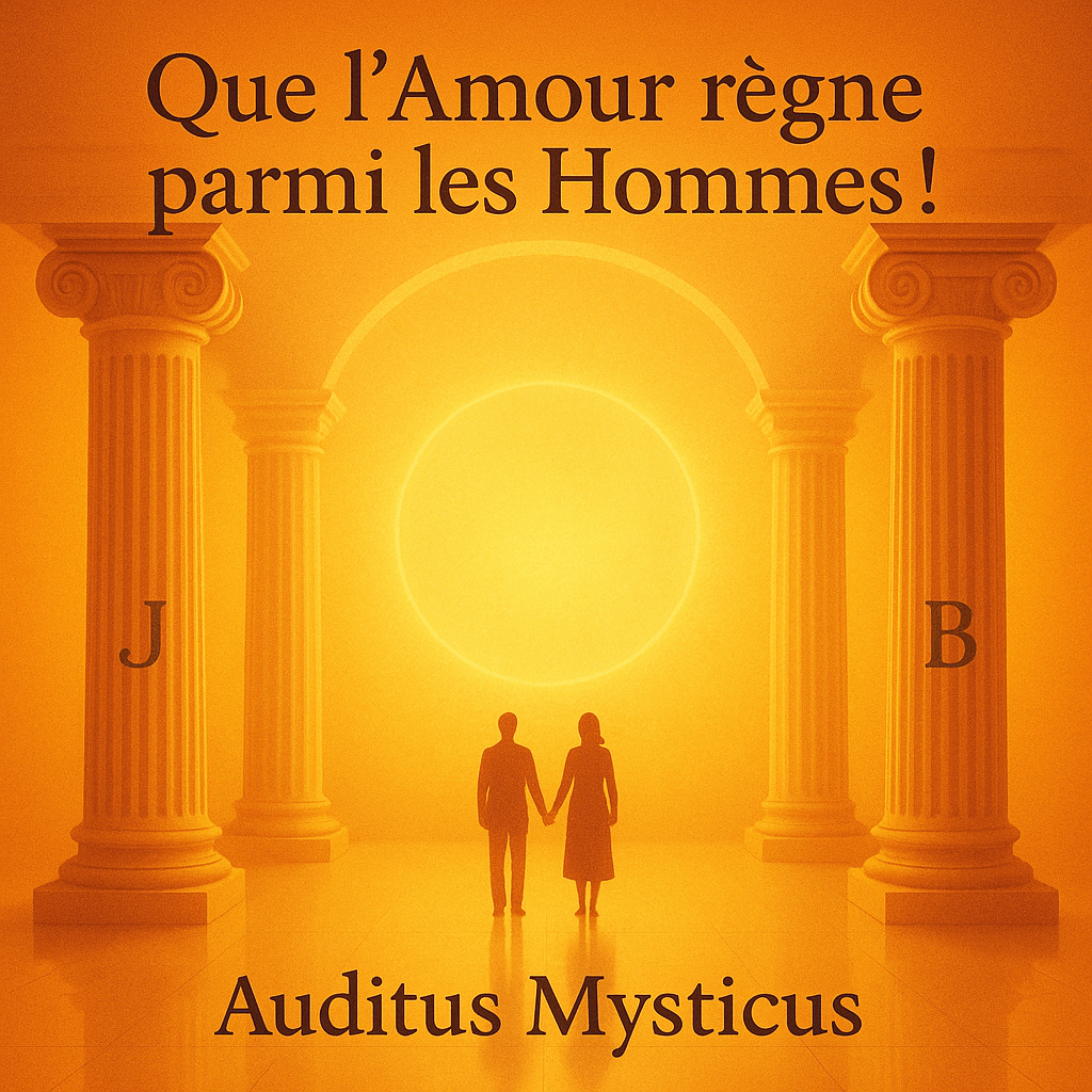 Que l'Amour règne parmi les Hommes !